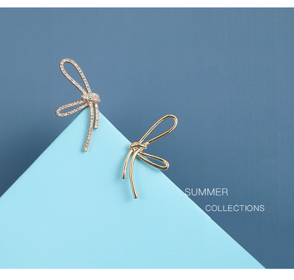 Women's Advanced Temperament Bow Earrings-Jewearrings