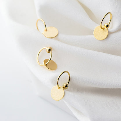 Temperament Fashionable Hoop Earrings-Jewearrings