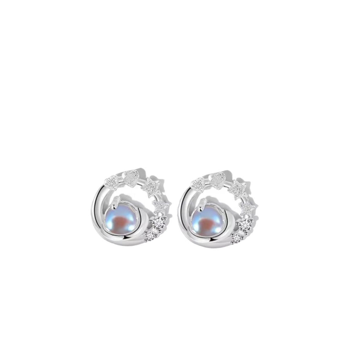 S925 Sterling Silver Stud Earrings-Jewearrings