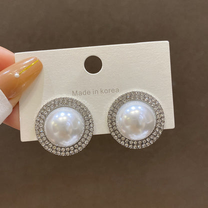 Women's New Vintage Pearl Earrings-Jewearrings