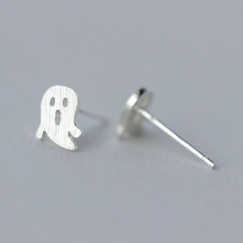 S925 Silver Girl Wraith Wraith Earrings With Cute Personality-Jewearrings