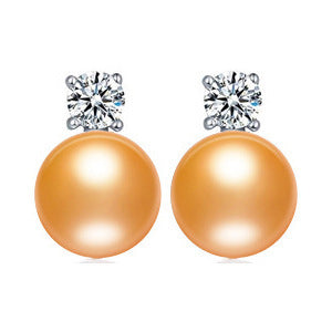 Princess Freshwater Pearl Ladies Earrings-Jewearrings