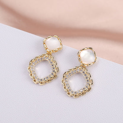 New Design High Quality Pearl Earrings-Jewearrings