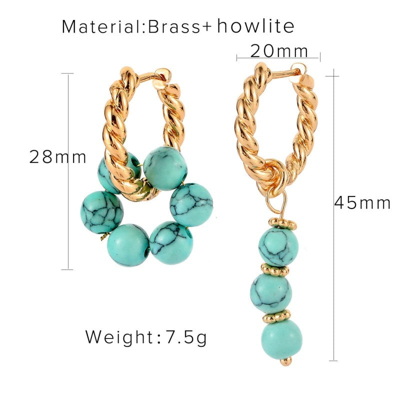 Women's Trendy Pearl Element Earrings-Jewearrings