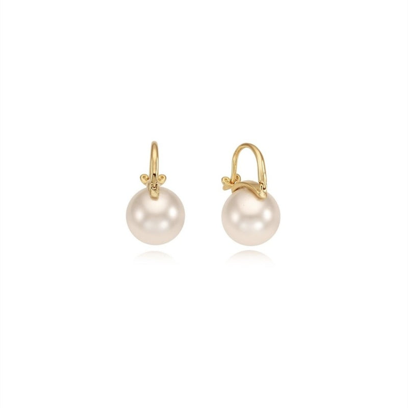 Women's Simple And Versatile Pearl Earrings-Jewearrings