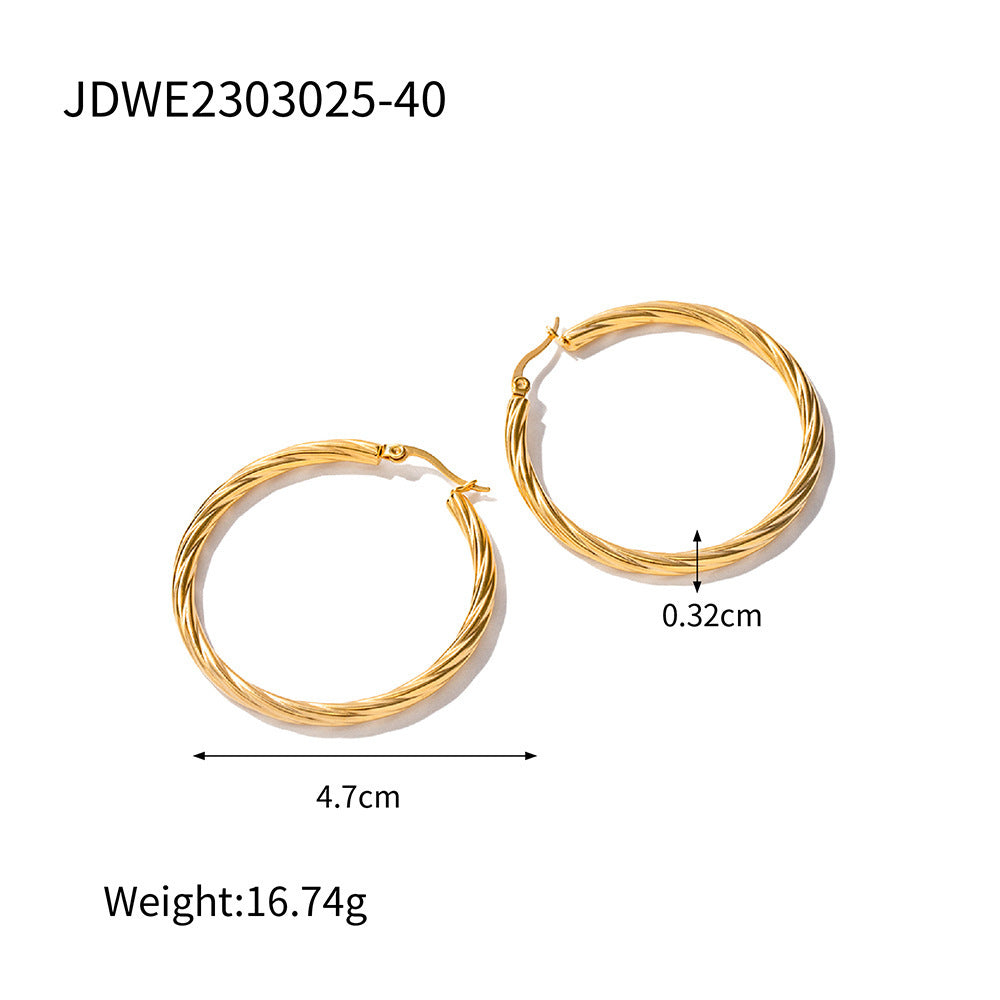 Zephy Hoop Earrings-Jewearrings