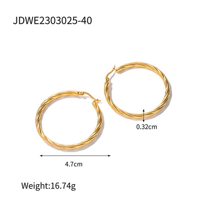 Zephy Hoop Earrings-Jewearrings