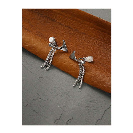 Exquisite Ear Bone Clip Niche Design Fashion Earrings-Jewearrings