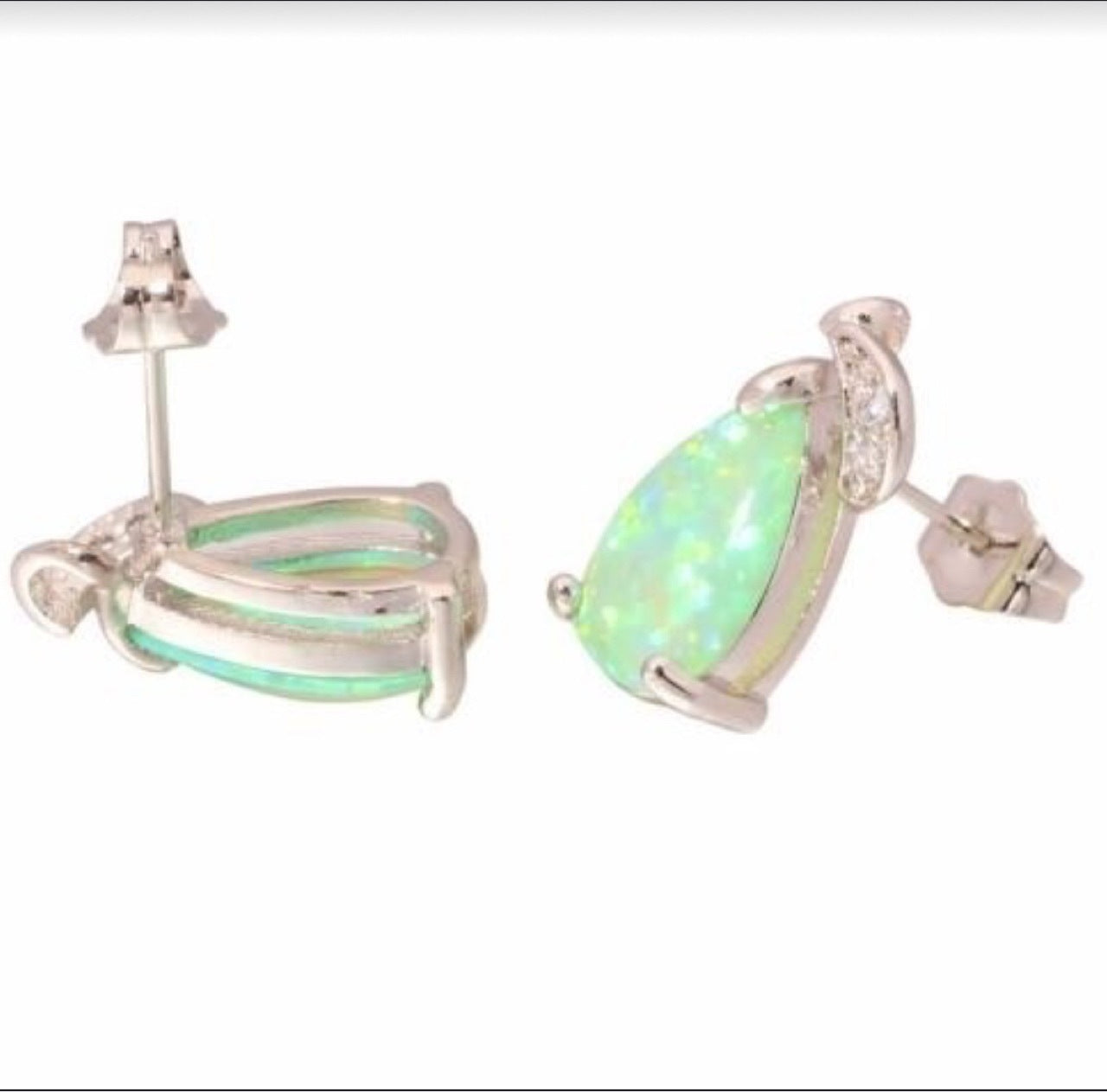 European and American fashion Opal Earrings-Jewearrings