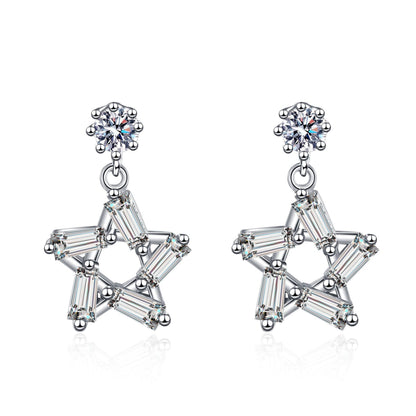 Sterling Silver Earrings Factory Direct All-match Jewelry-Jewearrings