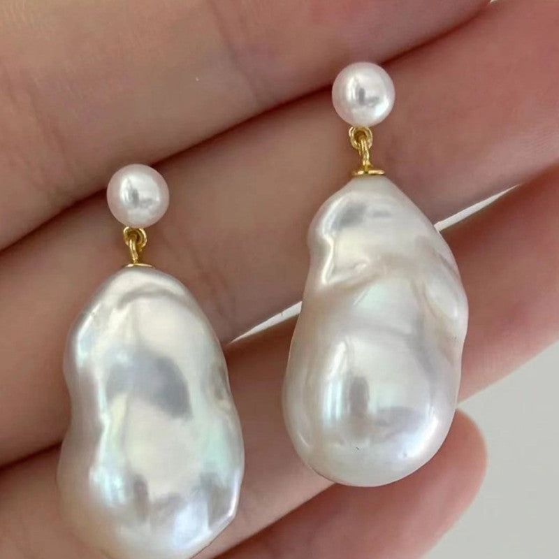 Women's Fashion Personality Pearl Earrings-Jewearrings