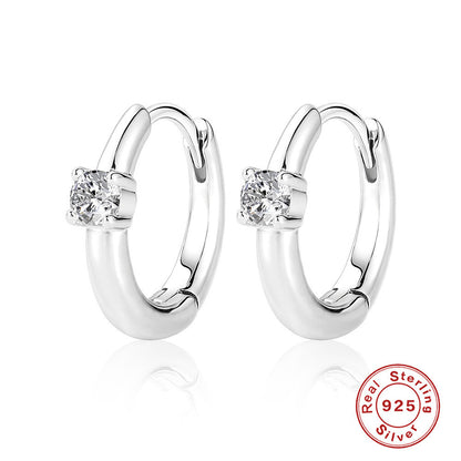 Female S925 Silver Moissanite Trendy Earrings-Jewearrings