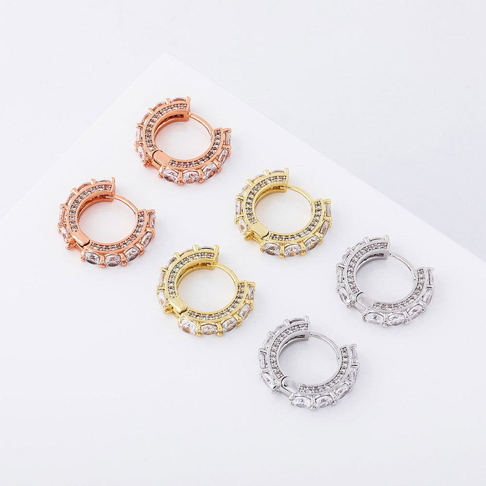 New Huggie hoop earrings-Jewearrings