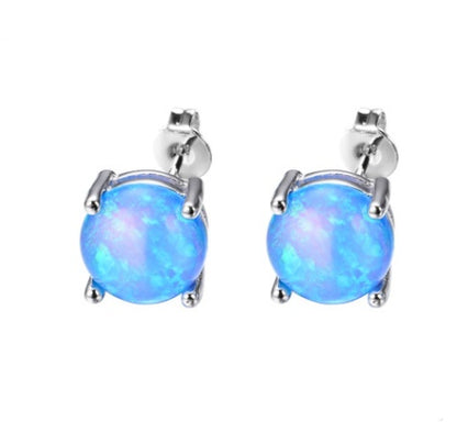 Personalized All-Match Opal Opal Fashion Earrings Earrings Female Earrings Earrings-Jewearrings