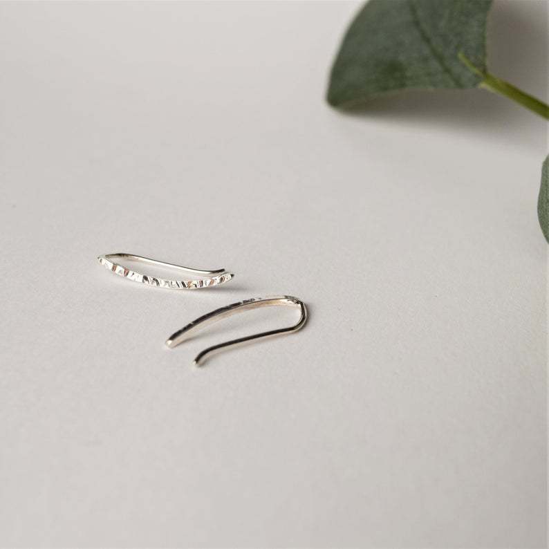 Women's Silver Stud Earrings-Jewearrings