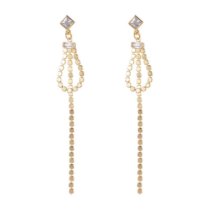 Temperament Female Gentle And Thin Natural Pearl Earrings-Jewearrings