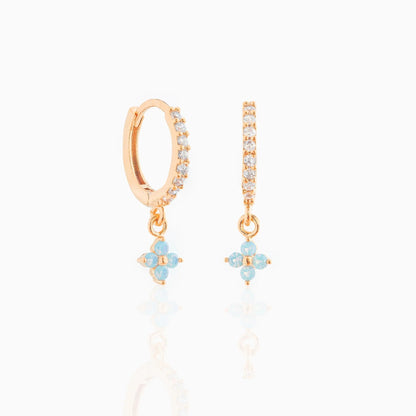 Exquisite Flower Earrings Micro-inlaid Ear Clip Female Affordable Luxury Style-Jewearrings