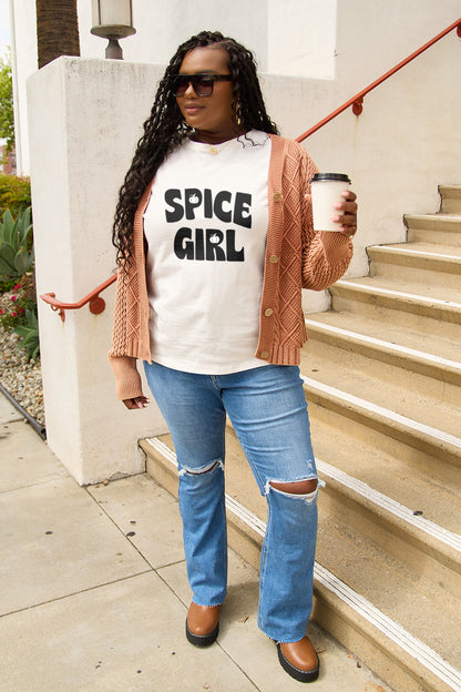 Simply Love Full Size SPICE GIRL Short Sleeve T-Shirt-Jewearrings