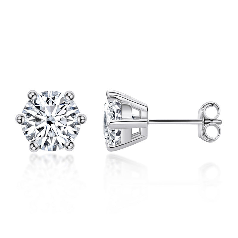 Moissanite Earrings-Jewearrings