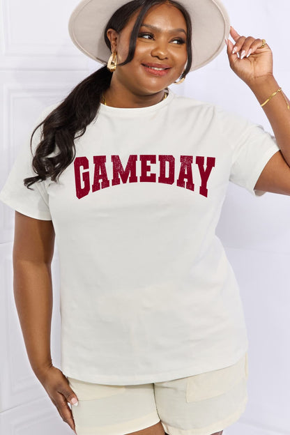 Simply Love Full Size GAMEDAY Graphic Cotton Tee-Jewearrings