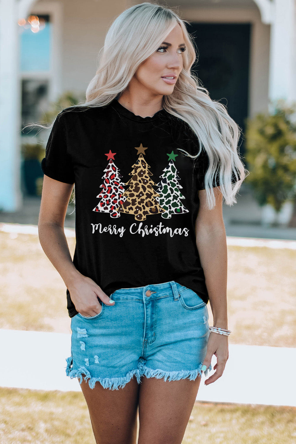 MERRY CHRISTMAS Graphic T-Shirt-Jewearrings