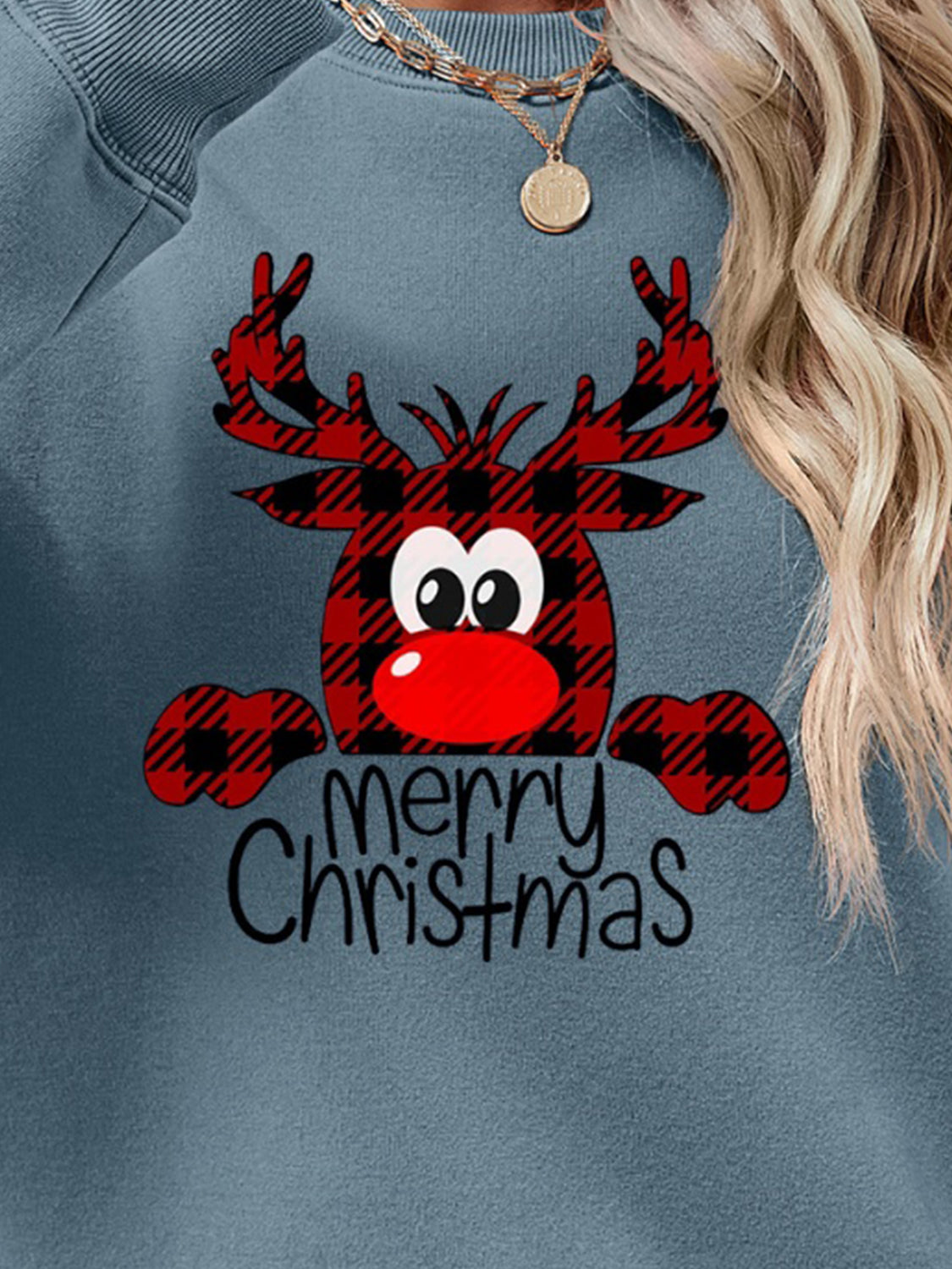 MERRY CHRISTMAS Graphic Sweatshirt-Jewearrings