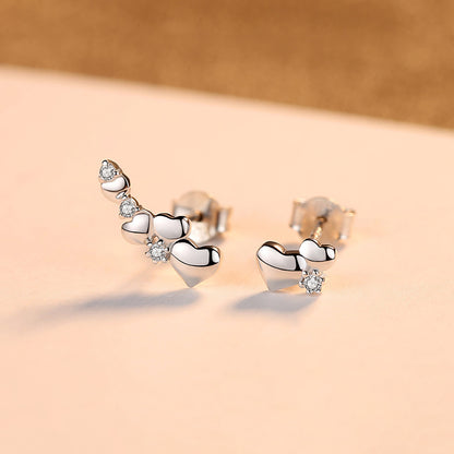 S925 Sterling Silver Stud Earrings-Jewearrings