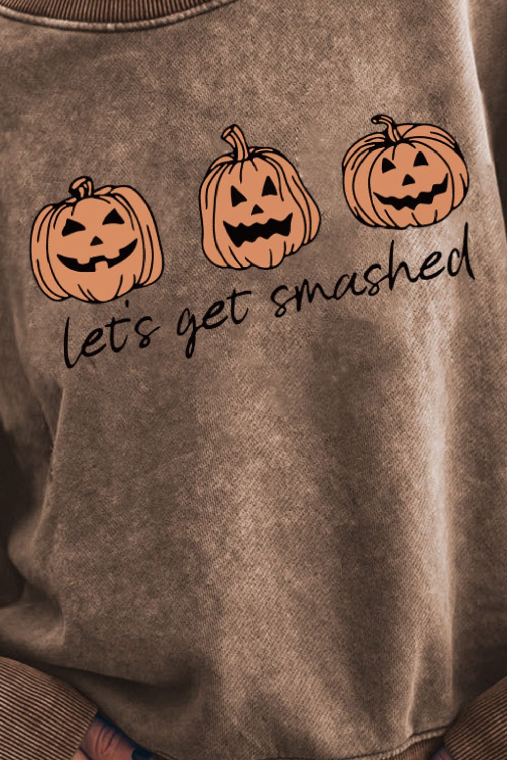 LET'S GET SMASHED Graphic Sweatshirt-Jewearrings