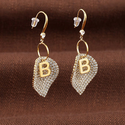 Temperament And Fashionable Tassel Long Pearl Earrings For Women-Jewearrings