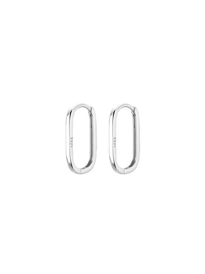 Sterling Silver Premium Hoop Earrings-Jewearrings