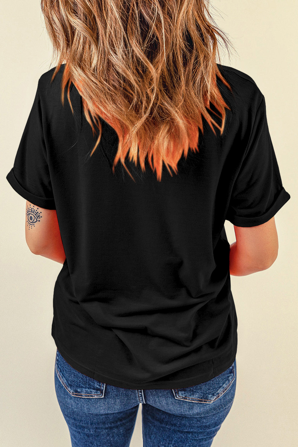 RAISED ON COUNTRY Round Neck T-Shirt-Jewearrings