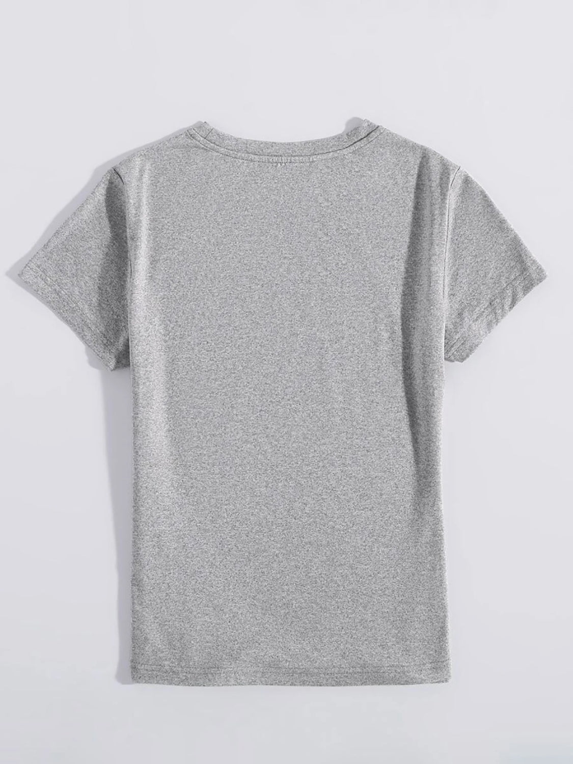 Rabbit Round Neck Short Sleeve T-Shirt-Jewearrings