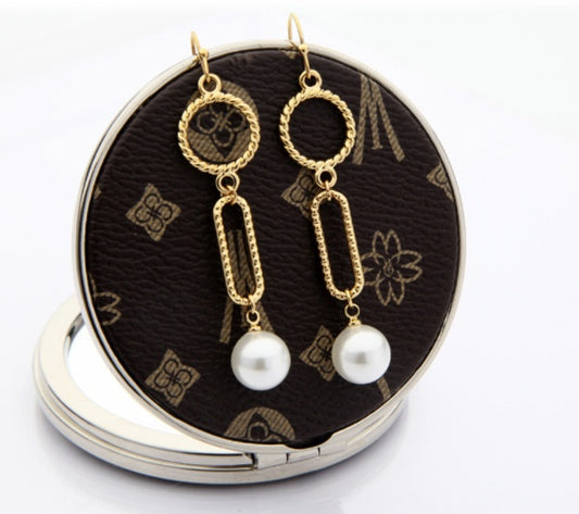 Pearl Earrings Temperament Long Earrings Small Jewelry-Jewearrings