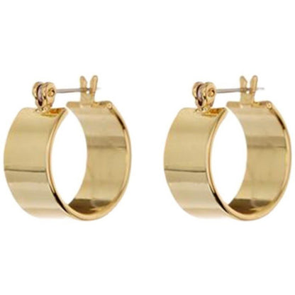 925 Silver Pin Niche Design Hoop Earrings-Jewearrings