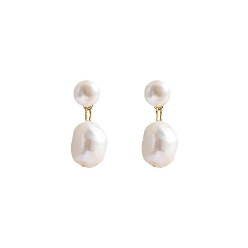 Natural Freshwater Pearl Earrings Are Simple And Trendy-Jewearrings