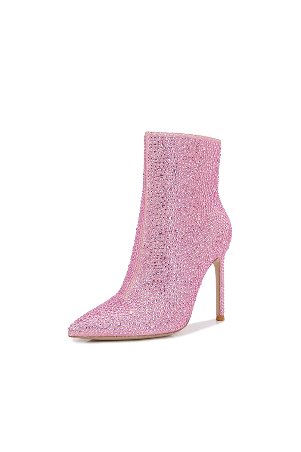 Melody Rhinestone Stiletto Boots-Jewearrings