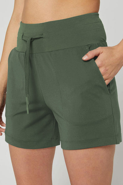 Drawstring Swim Shorts with Pockets-Jewearrings