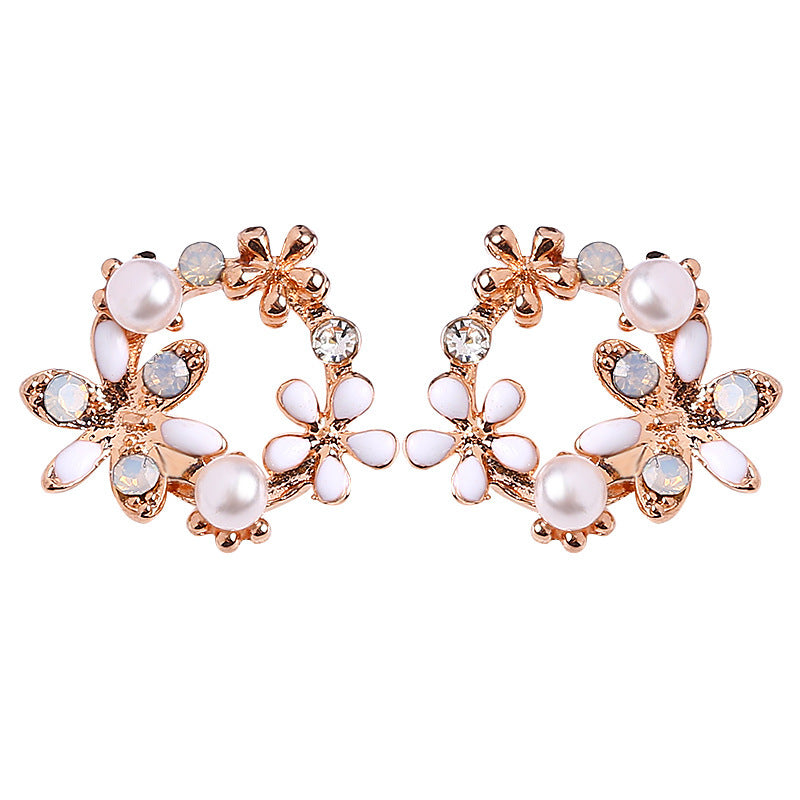 Pearl earrings-Jewearrings