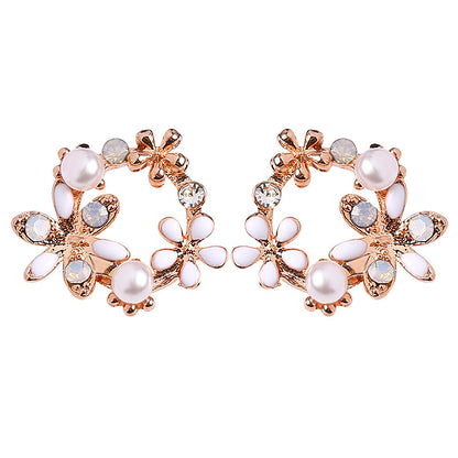 Pearl earrings-Jewearrings