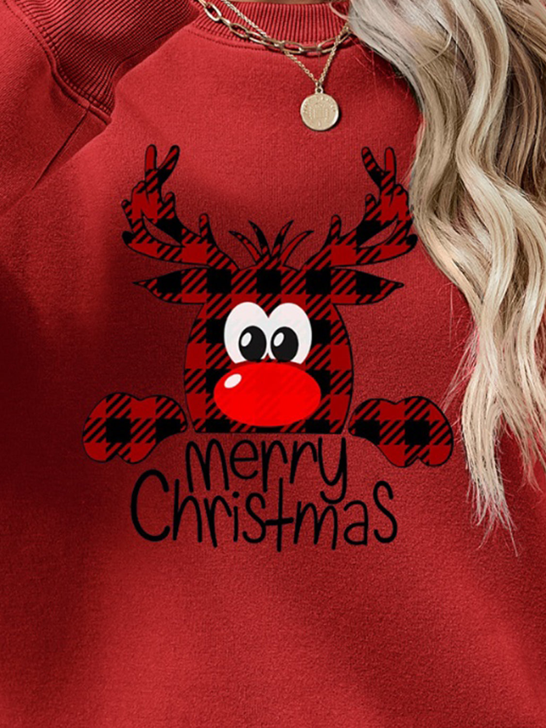 MERRY CHRISTMAS Graphic Sweatshirt-Jewearrings