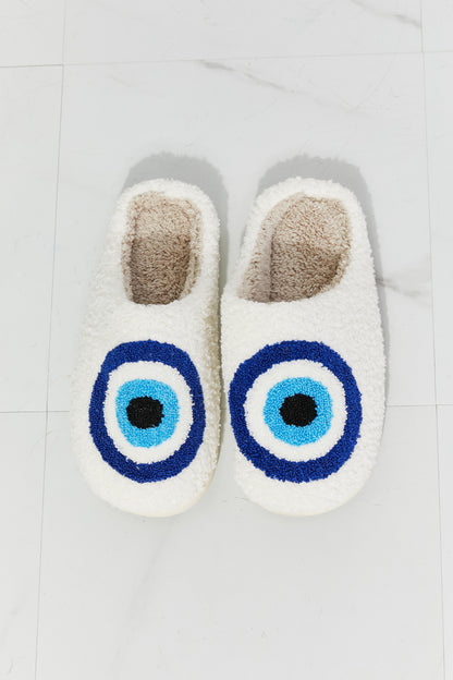 MMShoes Eye Plush Slipper-Jewearrings