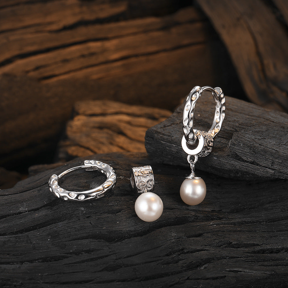 S925 Sterling Silver Water Pearl Earrings-Jewearrings