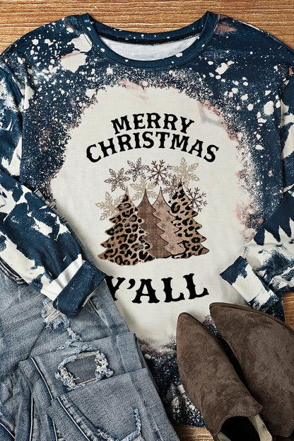 MERRY CHRISTMAS Y'ALL Graphic T-Shirt-Jewearrings