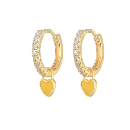 European And American Ins Wind Drop Oil Cartilage Earrings-Jewearrings