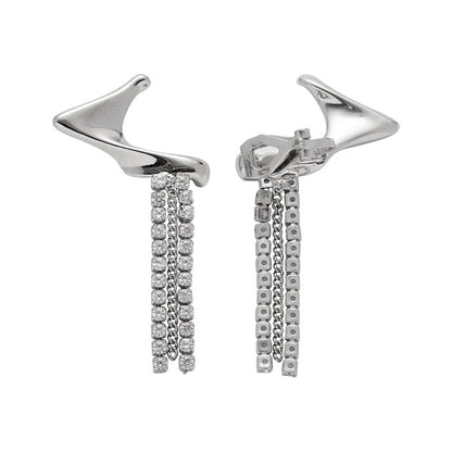 Exquisite Ear Bone Clip Niche Design Fashion Earrings-Jewearrings