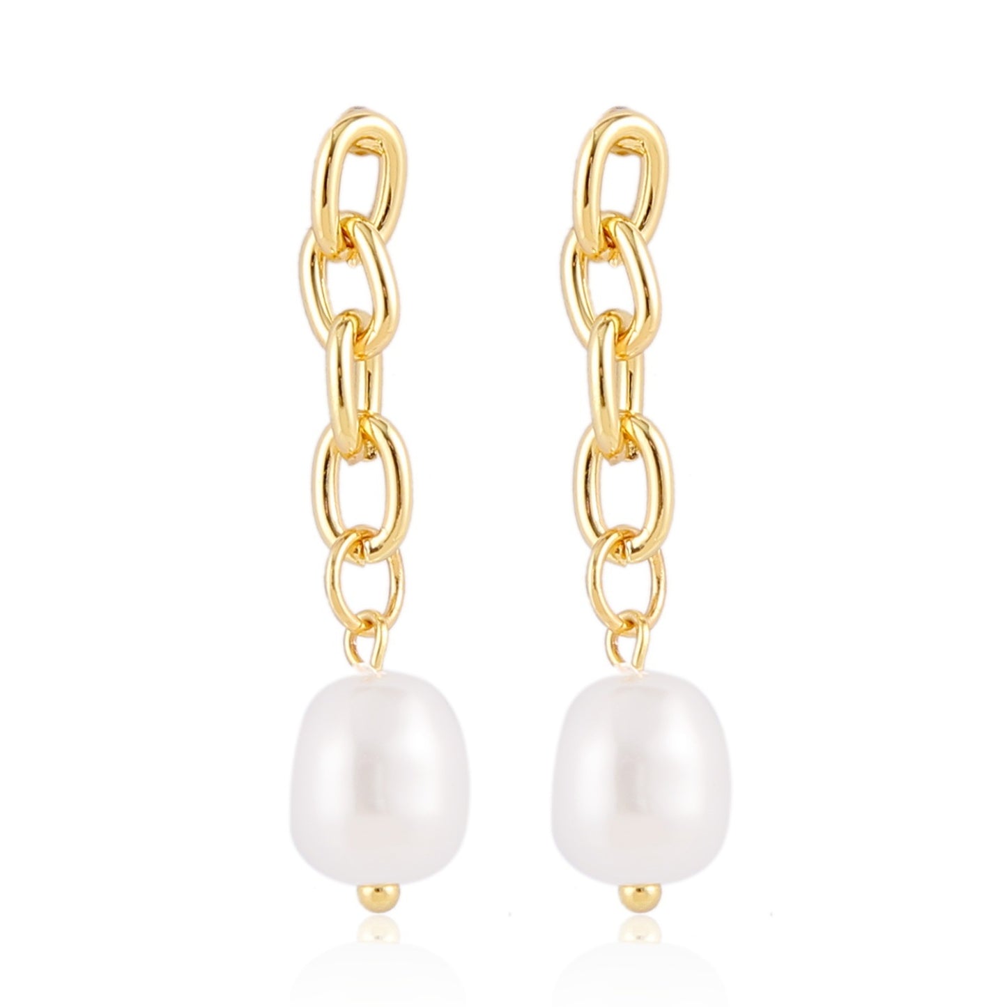 Ladies New Exquisite Pearl Earrings-Jewearrings