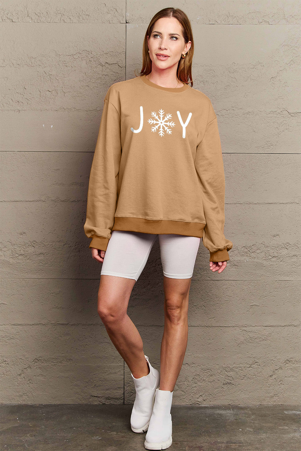 Simply Love Full Size Graphic Long Sleeve Sweatshirt-Jewearrings