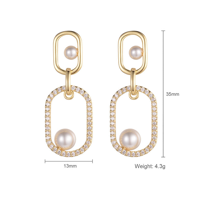 Pearl Earrings Are Exquisite And Simple-Jewearrings