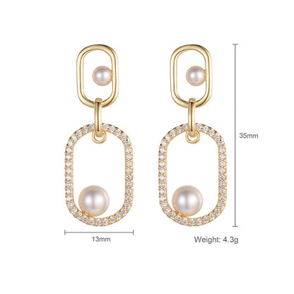 Pearl Earrings Are Exquisite And Simple-Jewearrings