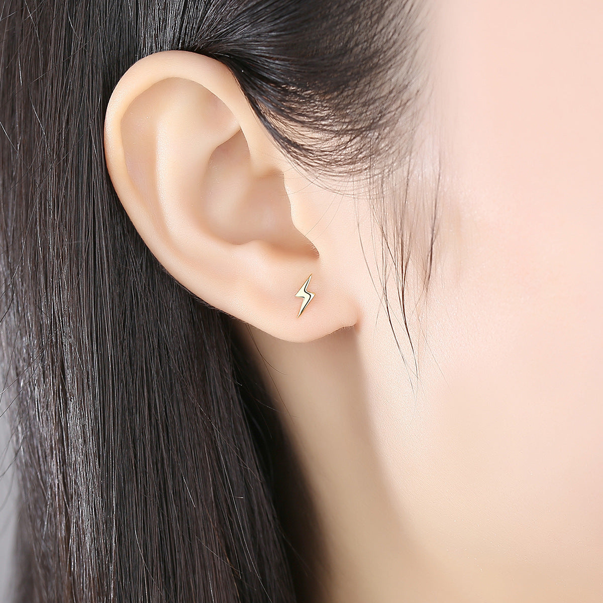 Small Ear Studs Exquisite S925 Silver Earrings Plated 18k Golden Earrings Colorfast Korean Fashion Jewellery-Jewearrings